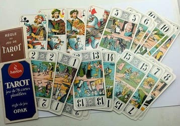 Cartes de tarot - Tarocchi Héron e Carte Astro Mythological