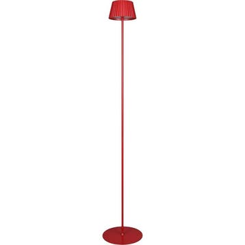 Stijlvolle Metalen LED Vloerlamp - Wit, Warm Wit 2700K–3000K, Verzenden