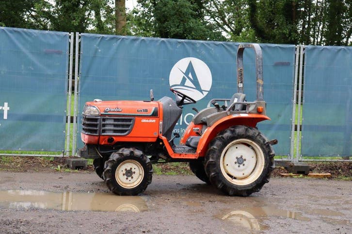 Veiling: Minitractor Kubota GB18(F) Diesel 18pk, Zakelijke goederen, Landbouw | Tractoren, Ophalen