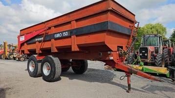 Kipper BRIMONT EURO 150 - 15 ton, Ophalen, Transport