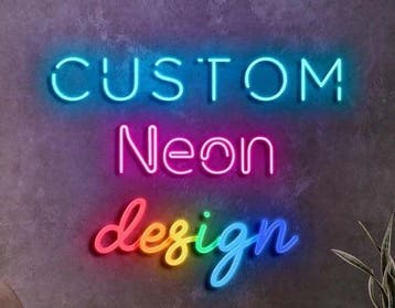 -Op maat gemaakt- custom NEON led bord verlichting *kleur +, Verzenden