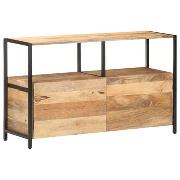 vidaXL Dressoir 110x35x65 cm massief mangohout, Verzenden
