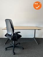 Refurbished Ahrend 500 Werkplek - Ahrend 500 Bureau + Ahrend, Werkplek, Ophalen of Verzenden, Gebruikt, Bureau