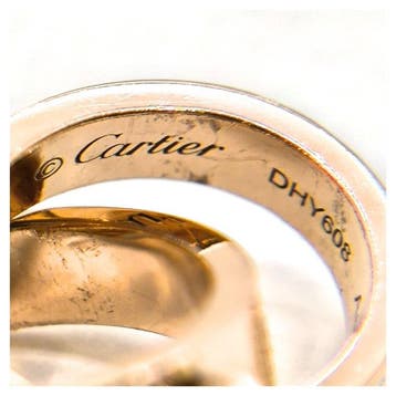Cartier - Collier - 18 carats Or rose - bébé amour or