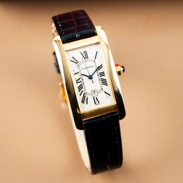 Cartier - Tank Américaine Large 18K Yellow Gold - W2603156 -
