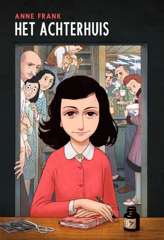 Het achterhuis 9789044632910 Anne Frank, Livres, BD, Envoi