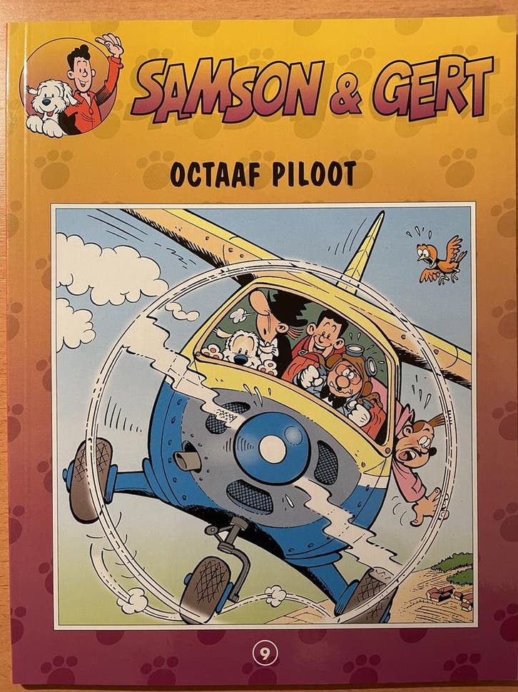 Samson & Gert / 9 Octaaf piloot / Samson & Gert / 9, Livres, BD, Envoi