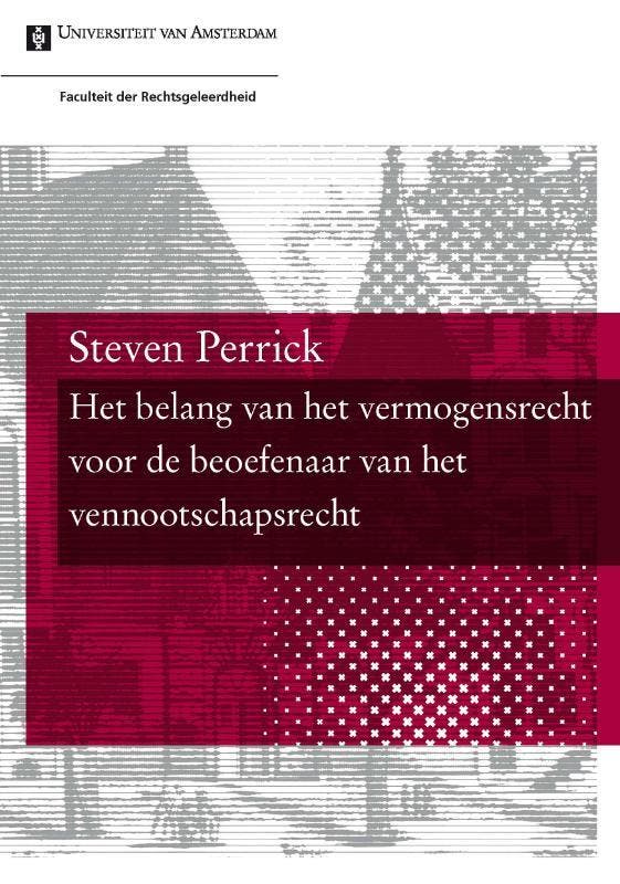 Het belang van het vermogensrecht voor de beoefenaar van het, Boeken, Wetenschap, Zo goed als nieuw, Verzenden