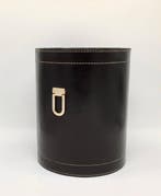 Style Jacques Adnet - Container - Leder - Zwart lederen