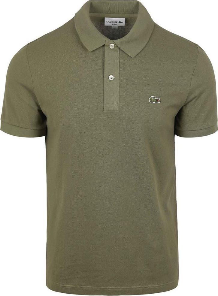 Lacoste Poloshirt Pique Olijfgroen maat Maat 52/54 (L) Heren, Vêtements | Hommes, Polos, Envoi