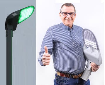 VOCARE AMSTEL LUX 150W / 200W groen 520NM LED lantaarnpaal a, Verzenden