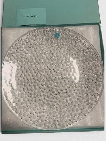 Tiffany & Co. - Bord - Glas, Antiek en Kunst