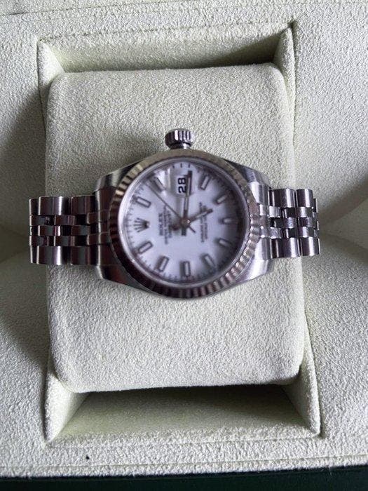 Rolex - Datejust - 179174 - Femme - 2008, Handtassen en Accessoires, Horloges | Heren