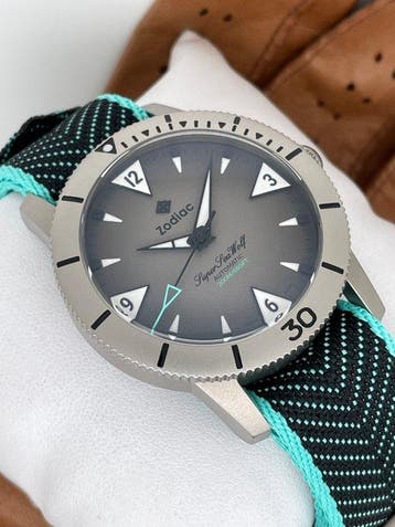 Zodiac - Super Sea Wolf Skin Diver Automatic Titan - ZO9221