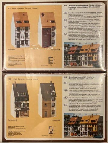 Faller, Busch, Noch H0 - Faller 419/ 423/ Noch 13130/ Busch, Hobby & Loisirs créatifs