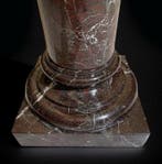 Neoklassieke stijl Kolom - Marmo Rosso - Omstreeks 1900 -