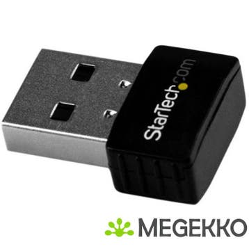 StarTech.com USB Wi-Fi adapter AC600 Dual-Band Nano adapter, Verzenden