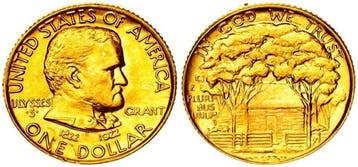 Verenigde Staten Philadelphia Philadelphia. -. Gold-Dollar