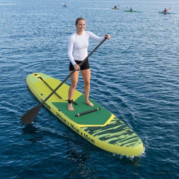 vidaXL SUP Board met Zitje 2-in-1 POSEIDON 305 x 76 x 15 cm, Watersport en Boten, Suppen, Verzenden, Nieuw