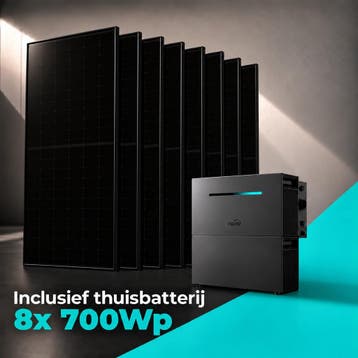 Zonnepanelen Pakket 8x 700, Ophalen of Verzenden, Nieuw