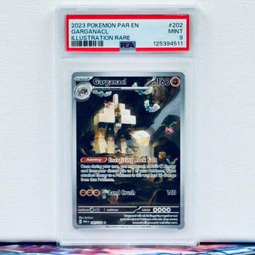 Pokémon Graded card - Garganacl 202 - Pokémon - PSA 9