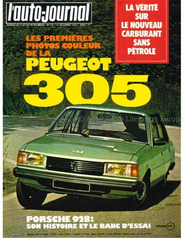 1977 LAUTO-JOURNAL MAGAZINE 18 FRANS