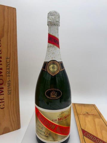 1988 G. H. Mumm, Cordon Rouge - Champagne Brut Millésimé - 1, Verzamelen, Nieuw