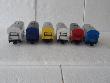 Märklin H0 - Modeltrein goederenwagon (6) - 6 koelwagens van, Nieuw
