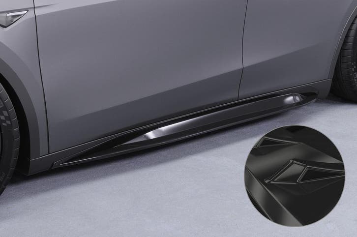 Zijskirts voor Tesla Model Y SS545-G, Auto-onderdelen, Carrosserie, Nieuw, Verzenden