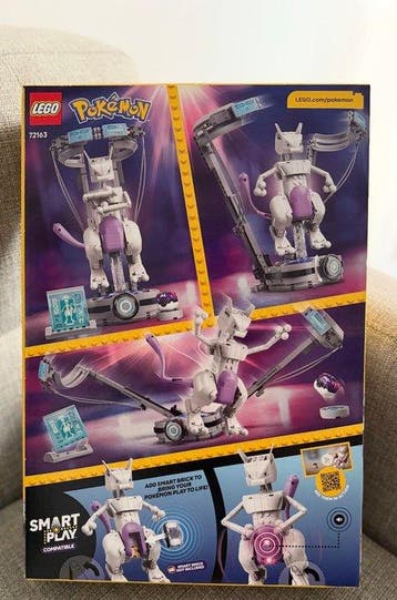Lego Set - 72163 - Pokémon - Lego Pokémon: Mewtwos Lab, Nieuw