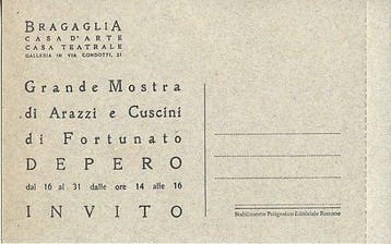 Italië - Depero Futuristische Reclame - Ansichtkaart -, Verzamelen, Postkaarten | Buitenland, Gelopen