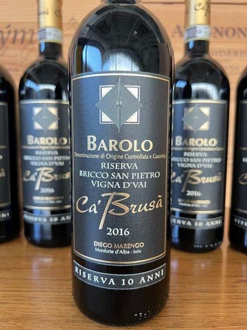 2016 Ca Brusa Riserva 10 Anni, Bricco San Pietro Vigna
