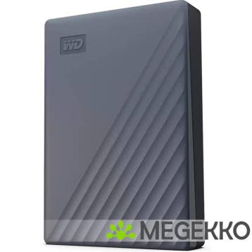 WD My Passport met USB-C 6TB Grijs, Computers en Software, Verzenden, Nieuw