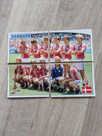1988 Panini Euro 88 Non collé - 35 Sticker - Excellent (EX)