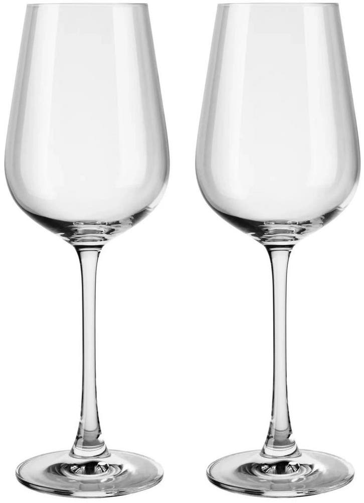 Table Talks witte wijnglazen 360 ml - set van 2, Huis en Inrichting, Keuken | Servies, Nieuw, Verzenden