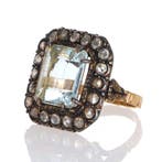 Sans prix de réserve - Bague - 18 carats Or jaune, Argent -, Nieuw