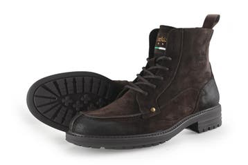 Pantofola dOro Veterboots in maat 42 Bruin, Kleding | Heren, Schoenen, Bruin, Verzenden, Boots, Zo goed als nieuw