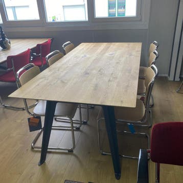 bert plantagie Eettafel Sato - Ongebruikt, Verzenden, Zo goed als nieuw, Overige materialen, 200 cm of meer