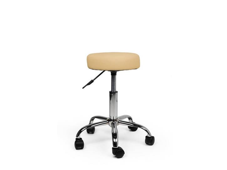 Tabouret Beige - Lage uitvoering, Maison & Meubles, Tabourets
