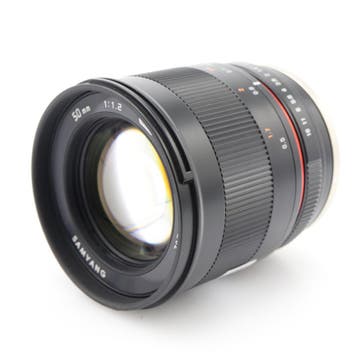 Samyang 50mm F/1.2 AS UMC CS Sony E | Occasion, Ophalen of Verzenden