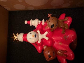 Alessi - Beeldje - Christmas Friends - Keramiek, Antiquités & Art