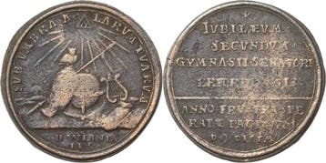 Kleine Kupfermedaille 1761 Erfurt, Verzenden, België