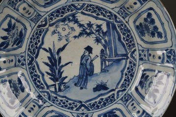 Wanli (1573-1619) - Ming Dynasty - Schotel - Scholar in
