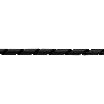 Conex Enrouleur De Câble Spiral Noir 4-10mm 25M Rouleau -, Bricolage & Construction, Verzenden