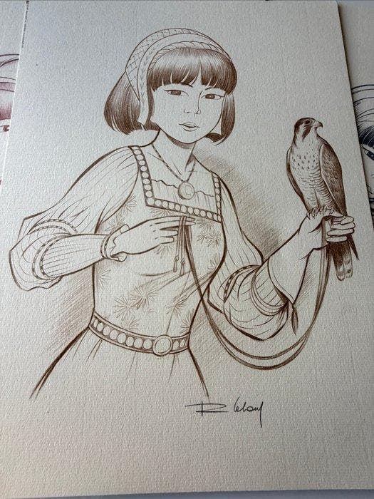 Leloup, Roger - 3 Offset Print - Yoko Tsuno - 2005, Boeken, Stripverhalen