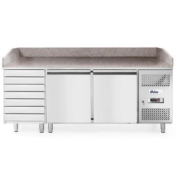 Pizzawerkbank | Energiezuinig | 280L | 2 Deuren + 7, Verzenden