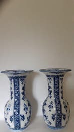 Petrus Regout - Vase (2) - Poterie, Antiquités & Art