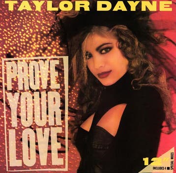 Taylor Dayne - Prove Your Love, Verzenden