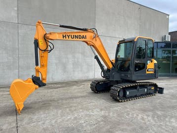 Veiling: Midigraafmachine Hyundai HX55 Diesel 2019, Ophalen