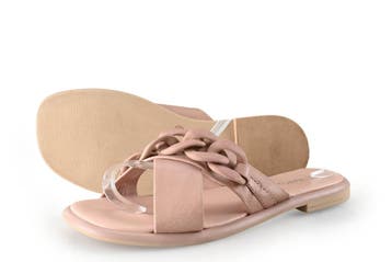 Marco Tozzi Slippers in maat 36 Roze, Kleding | Dames, Schoenen, Slippers, Verzenden, Marco Tozzi, Zo goed als nieuw